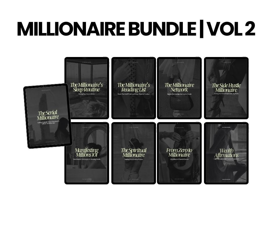 The Millionaire Vault Bundle – Unlock Your Wealth & Success Mindset