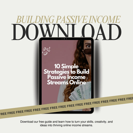 GET IT FREE – 10 Simple Strategies to Build Passive Income Streams Online