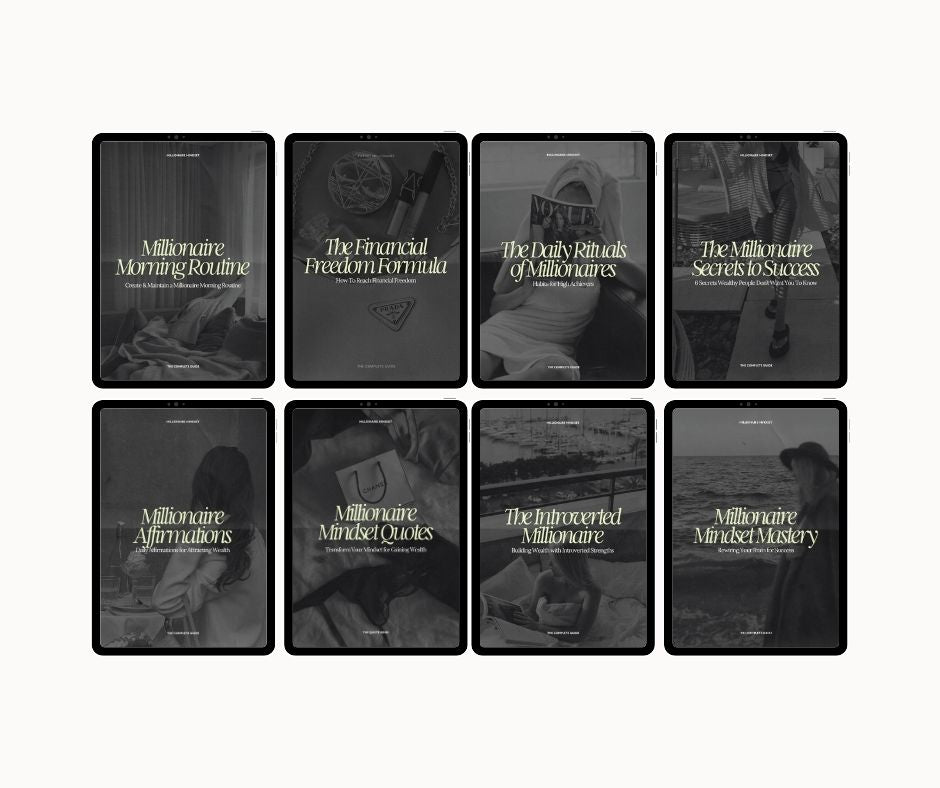 The Millionaire Vault Bundle – Unlock Your Wealth & Success Mindset