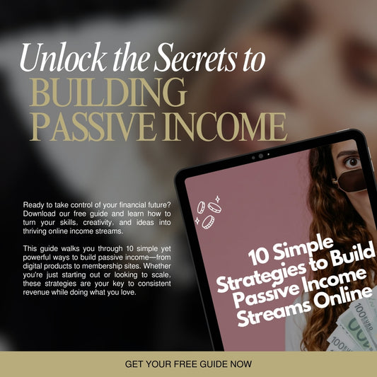GET IT FREE – 10 Simple Strategies to Build Passive Income Streams Online