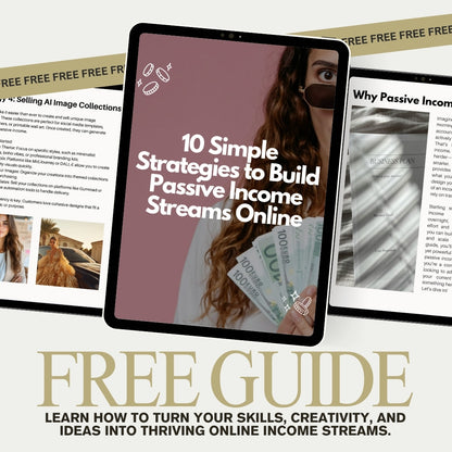 GET IT FREE – 10 Simple Strategies to Build Passive Income Streams Online